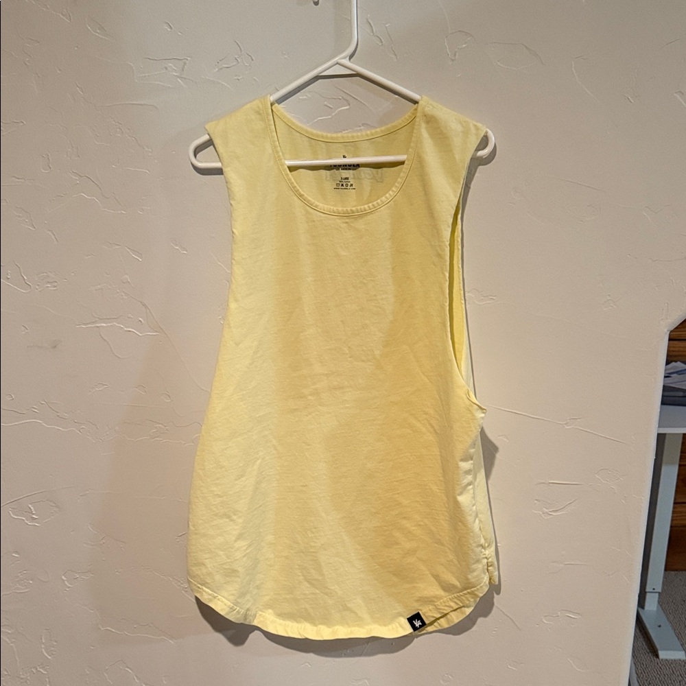 YoungLA Light Yellow Muscle Tee